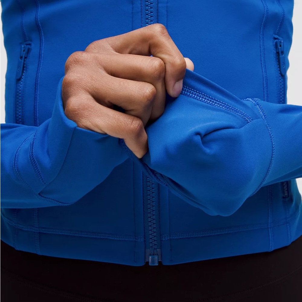 Galactic Cobalt Define Cropped Jacket Nulu Lululemon - Picture 12 of 12